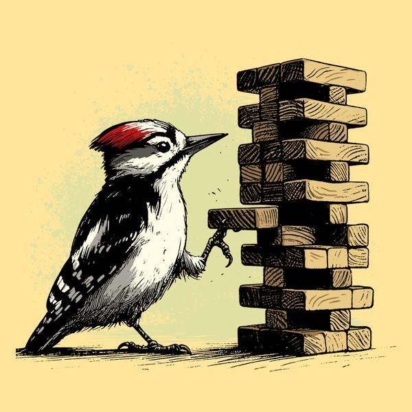 Woodpecker's Jenga