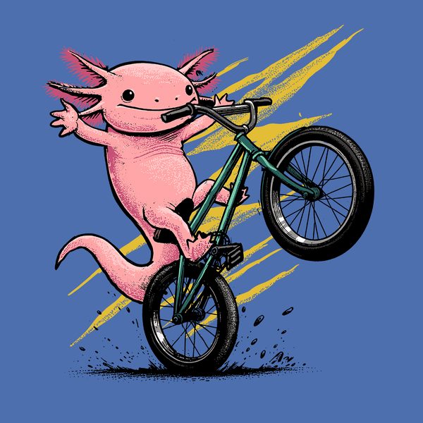 Axolotl on Wheels - GoshWow