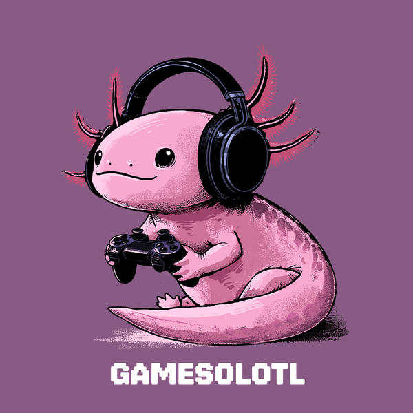 Gamer Axolotl - GoshWow
