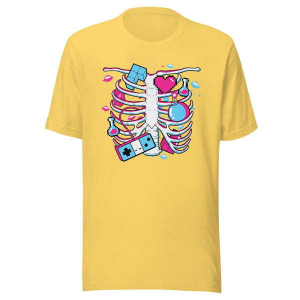 8 - Bit Ribcage T-shirt - GoshWow