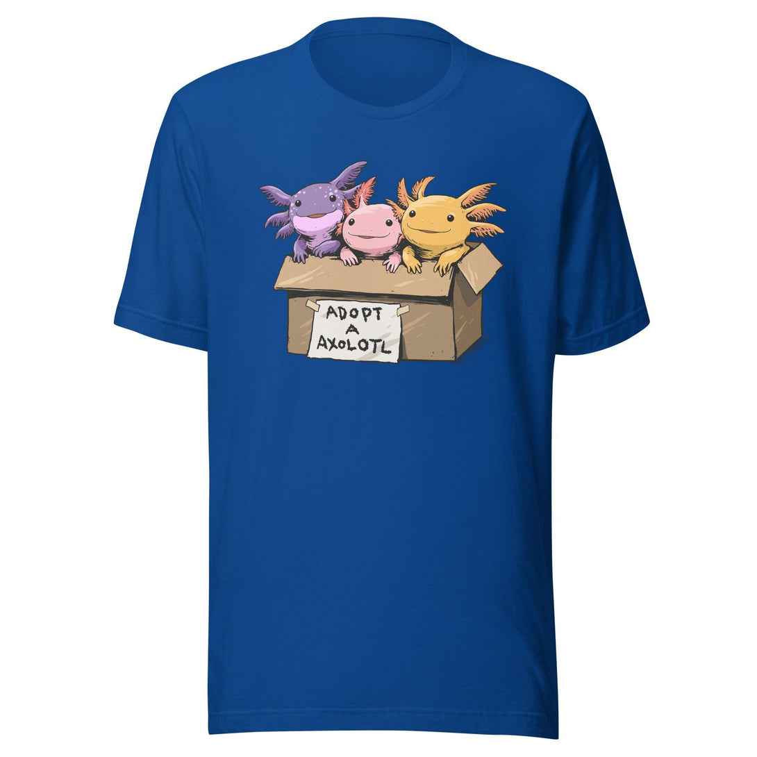 Adopt a Axolotl T-shirt - GoshWow