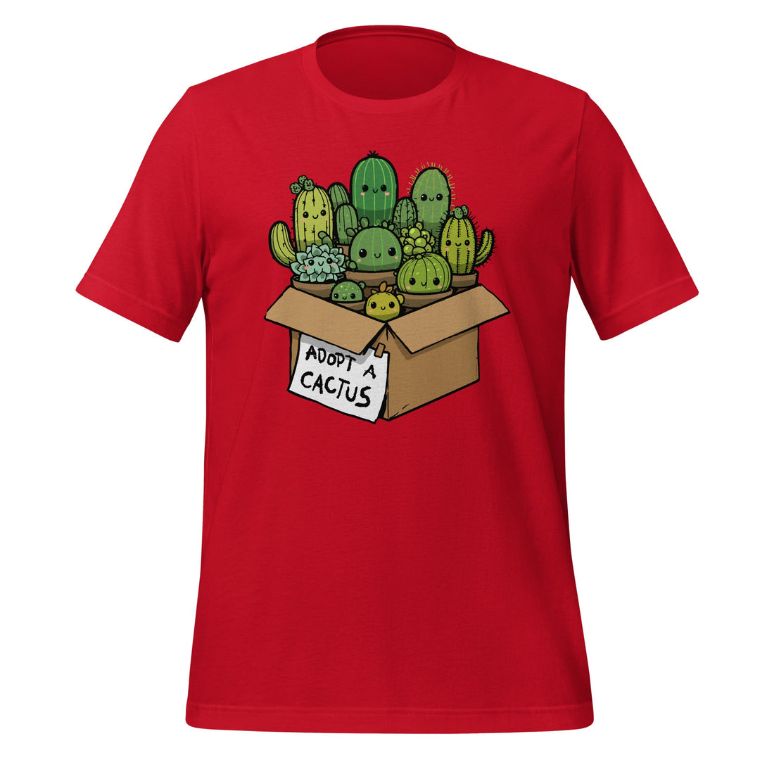 Adopt a Cactus T-shirt - GoshWow