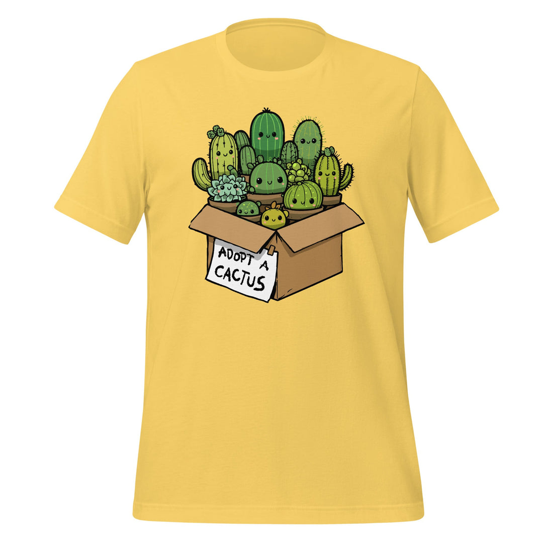 Adopt a Cactus T-shirt - GoshWow