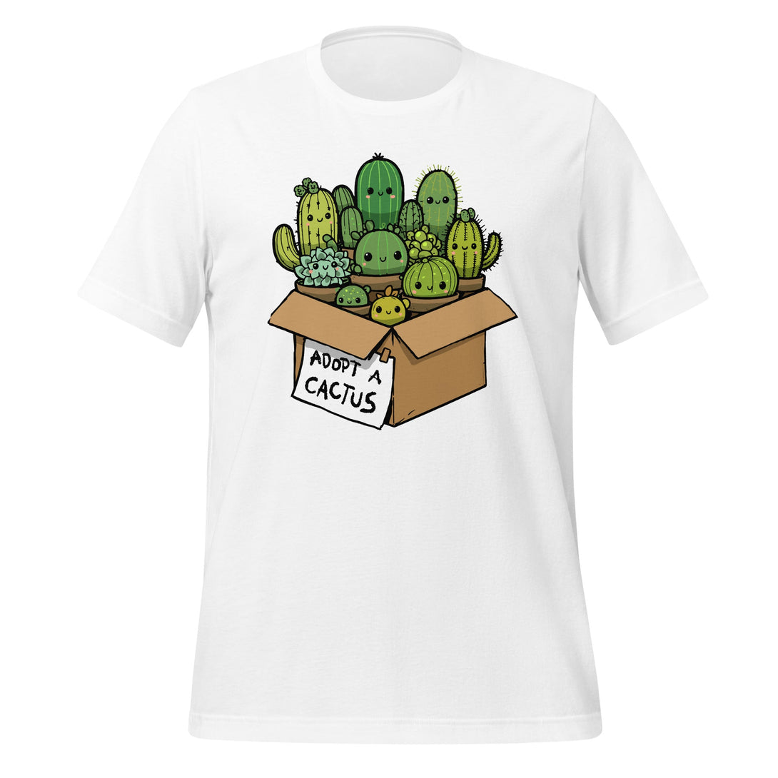 Adopt a Cactus T-shirt - GoshWow