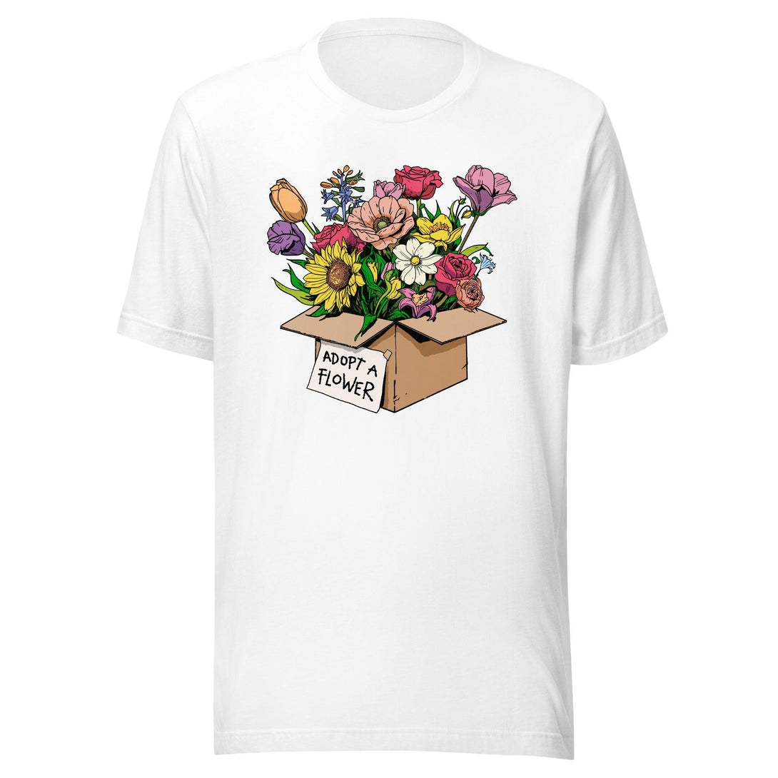 Adopt a Flower T-shirt - GoshWow