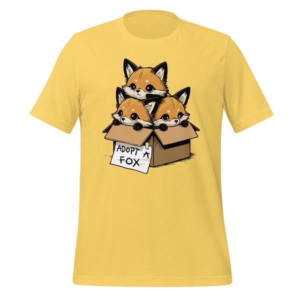 Adopt a Fox T-shirt - GoshWow