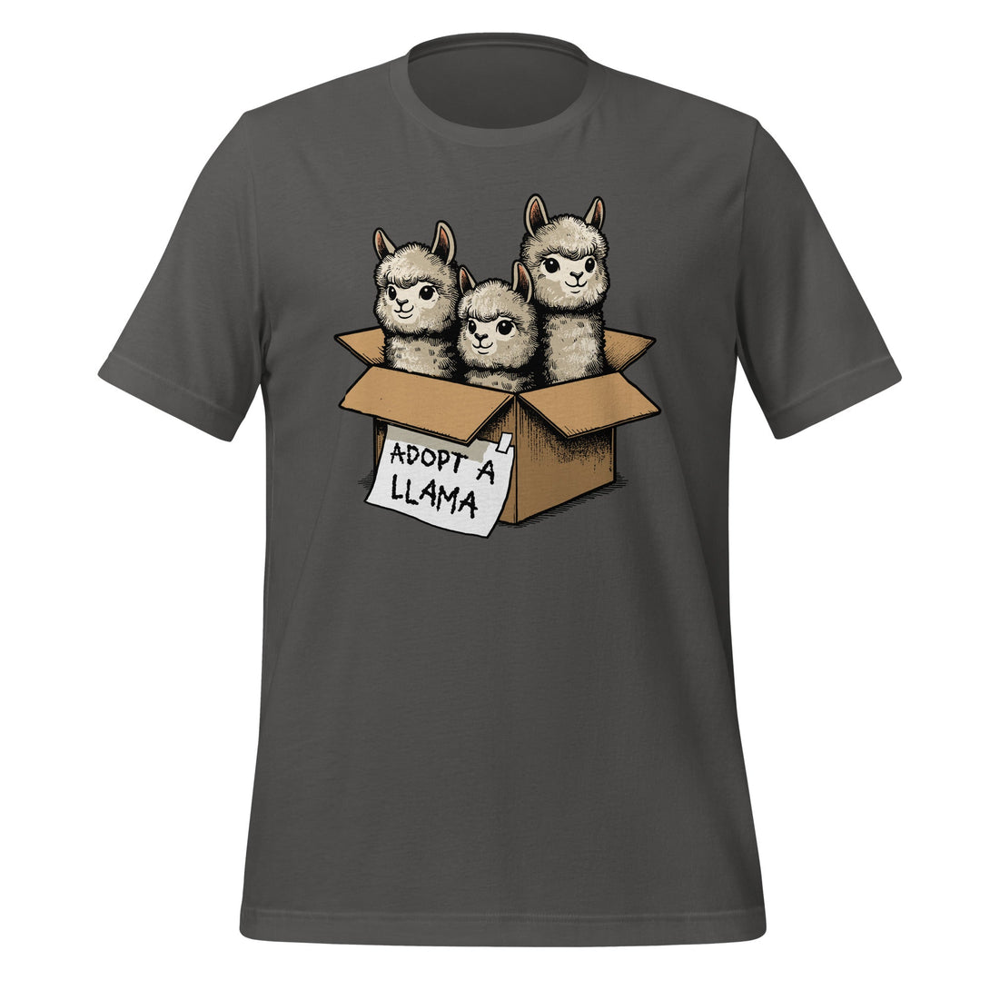 Adopt a Llama T-shirt - GoshWow