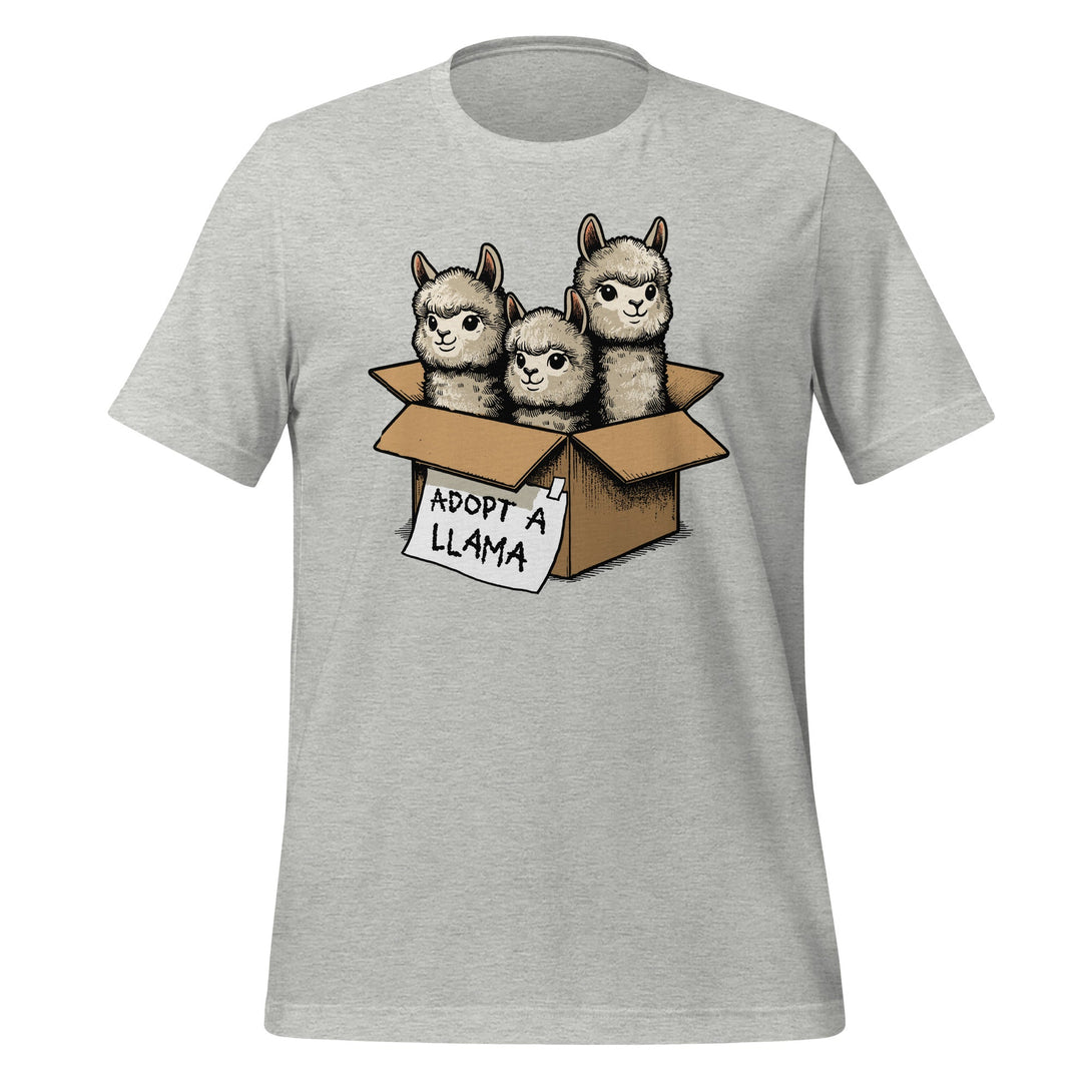 Adopt a Llama T-shirt - GoshWow