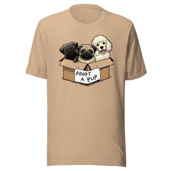 Adopt A Pup T-shirt - GoshWow