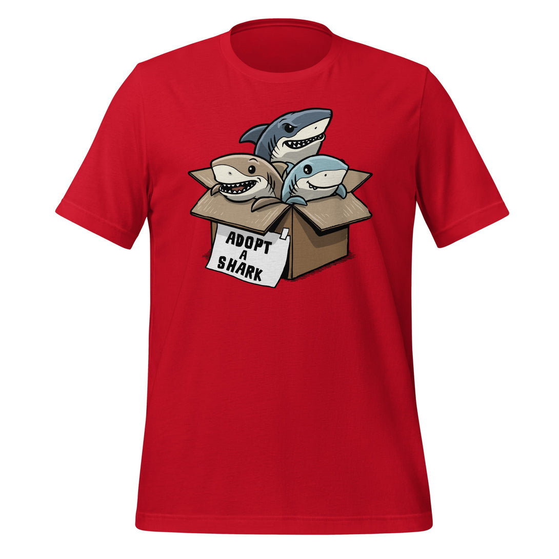 Adopt a Shark T-shirt - GoshWow