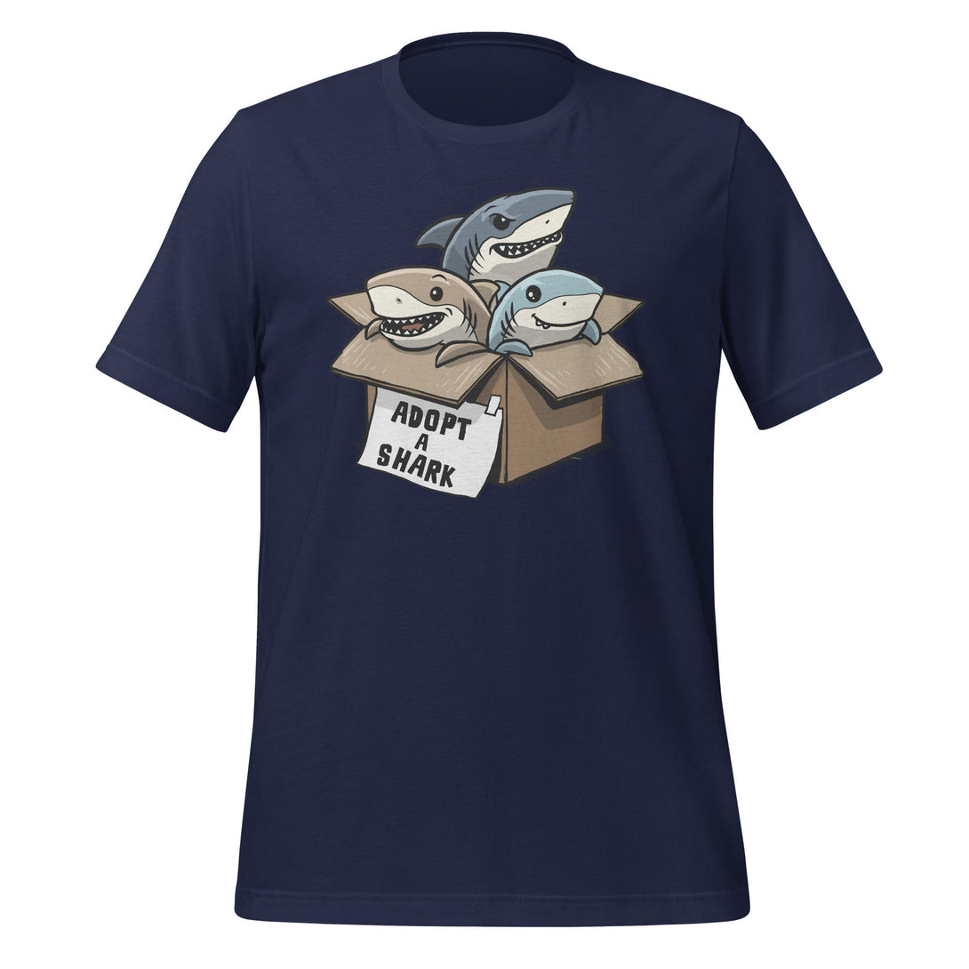 Adopt a Shark T-shirt - GoshWow