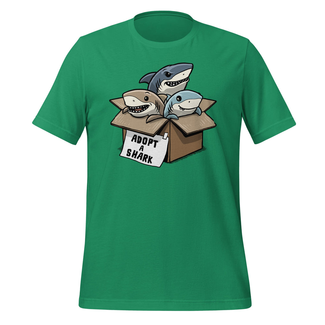 Adopt a Shark T-shirt - GoshWow