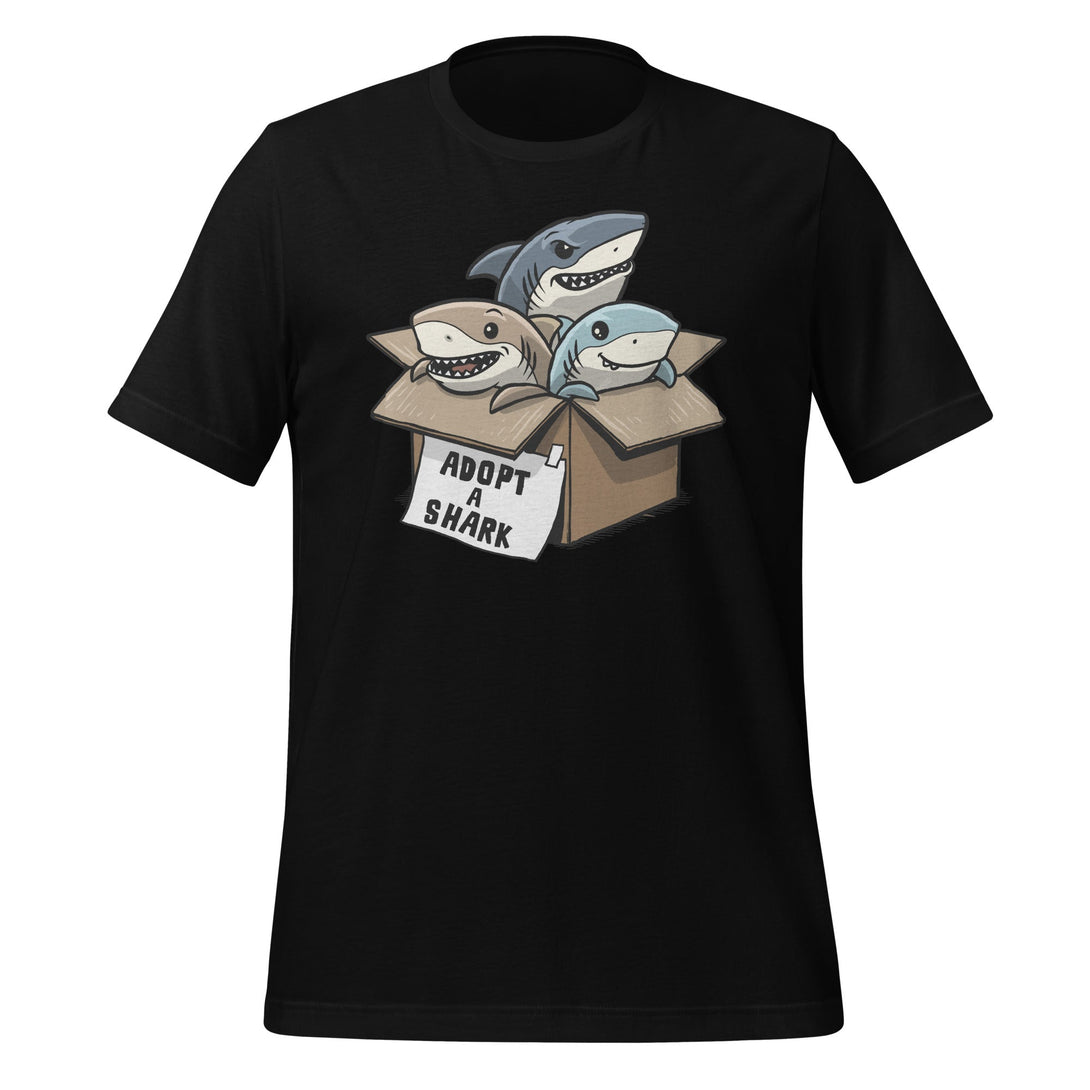 Adopt a Shark T-shirt - GoshWow