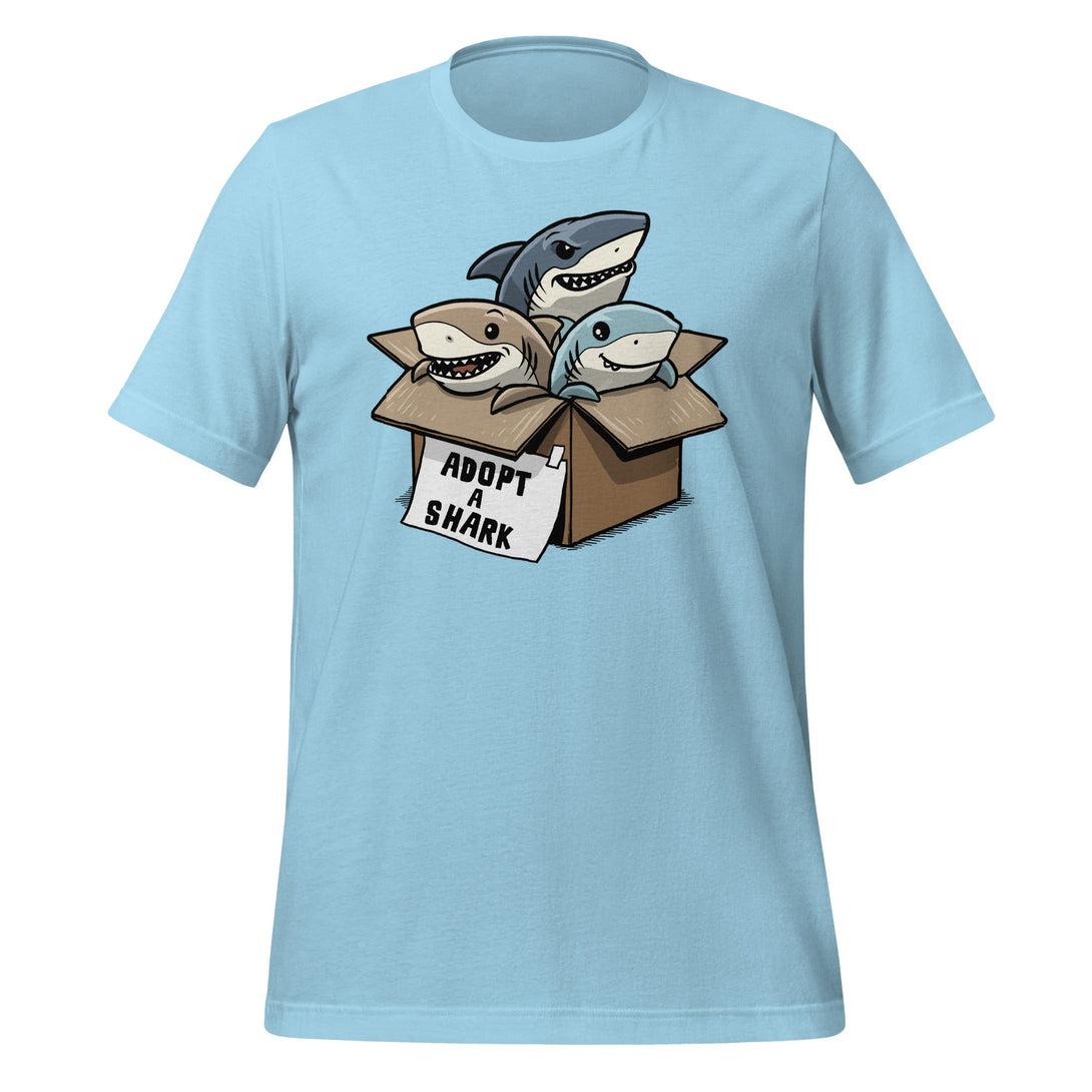 Adopt a Shark T-shirt - GoshWow