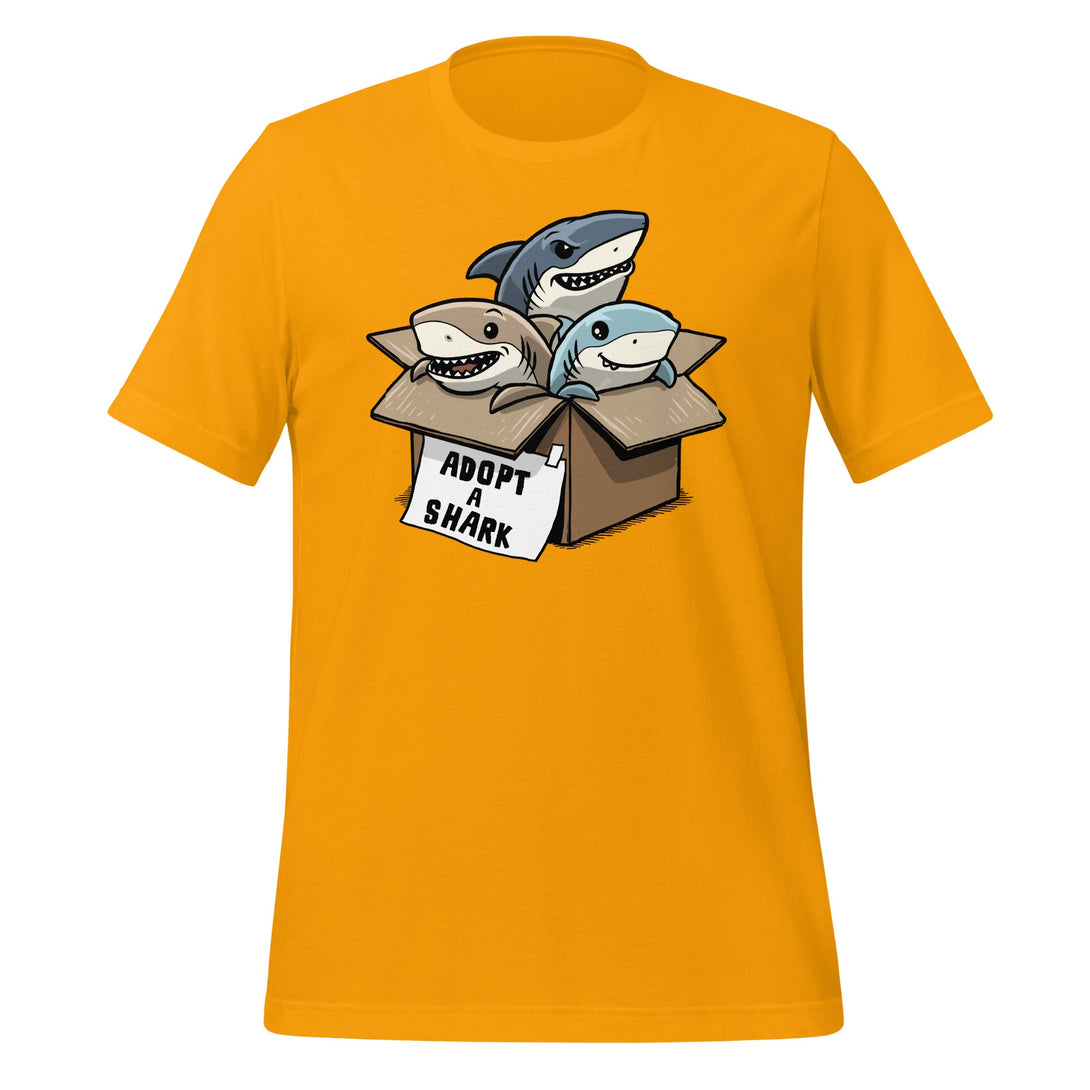 Adopt a Shark T-shirt - GoshWow