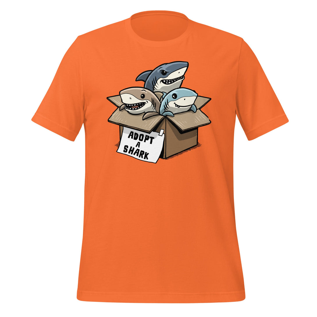 Adopt a Shark T-shirt - GoshWow