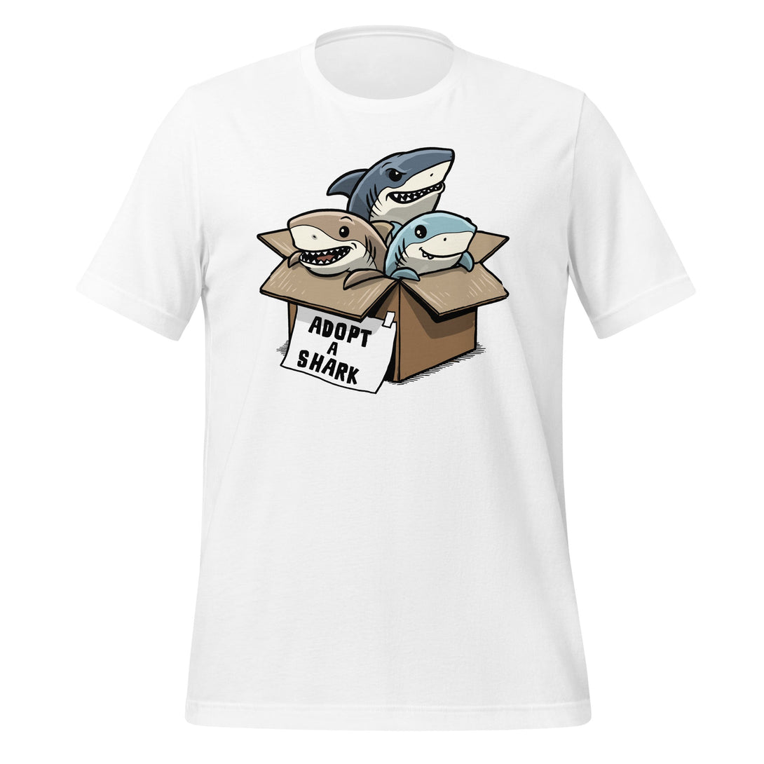 Adopt a Shark T-shirt - GoshWow