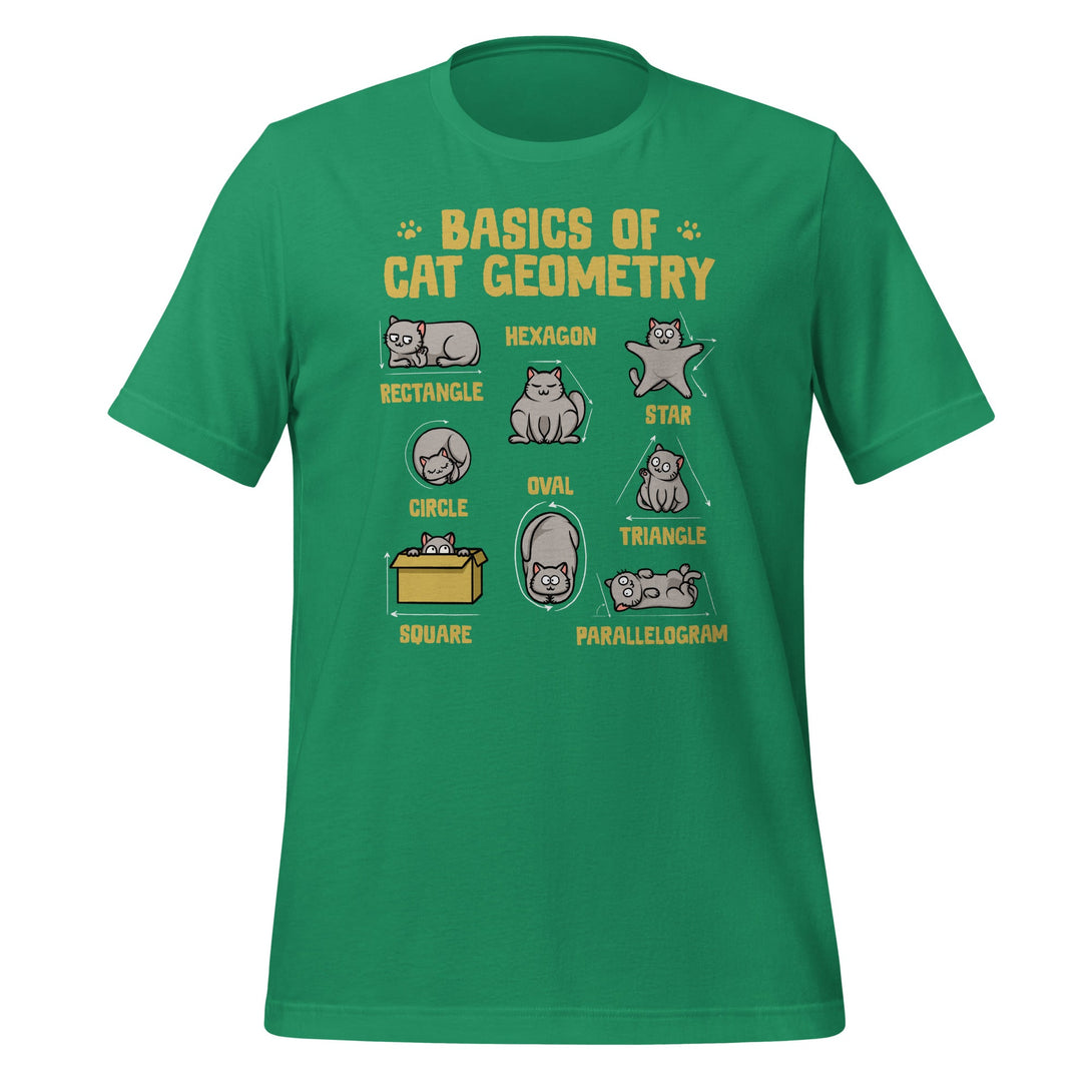 Basics of Cat Geometry T-shirt - GoshWow