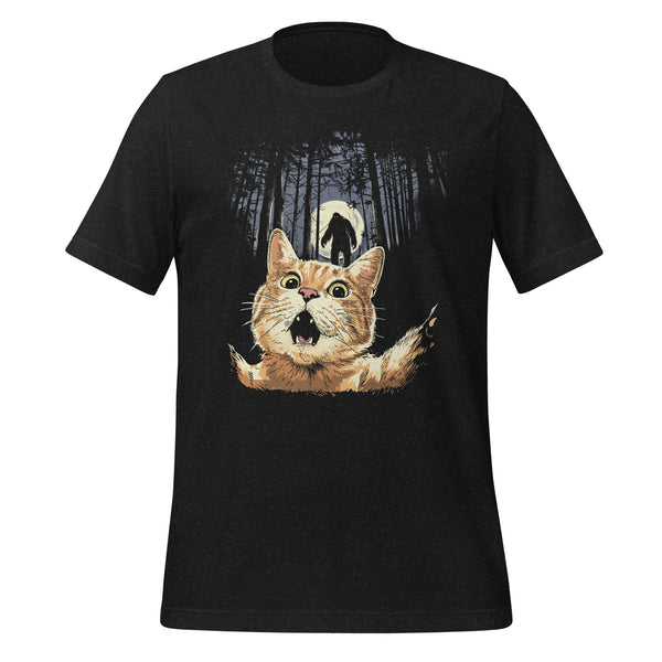 Cat Selfie of Bigfoot T-shirt - GoshWow