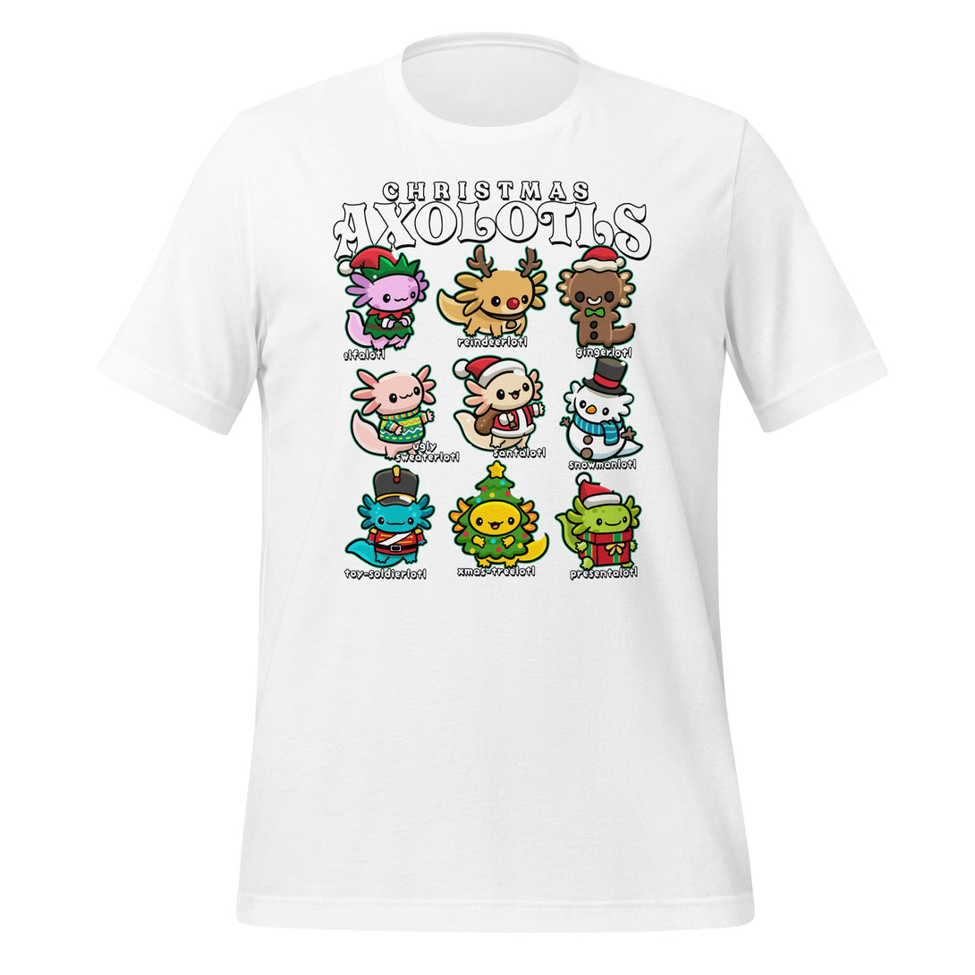 Christmas Axolotls T-shirt - GoshWow