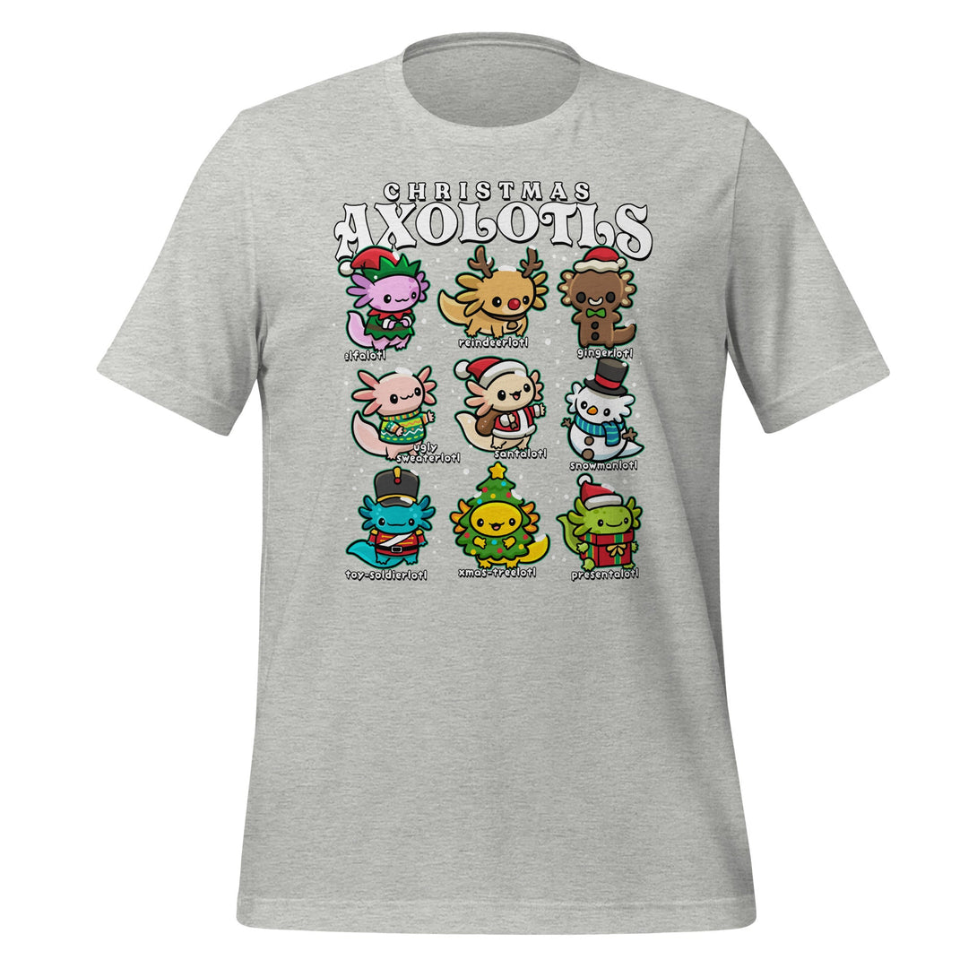 Christmas Axolotls T-shirt - GoshWow