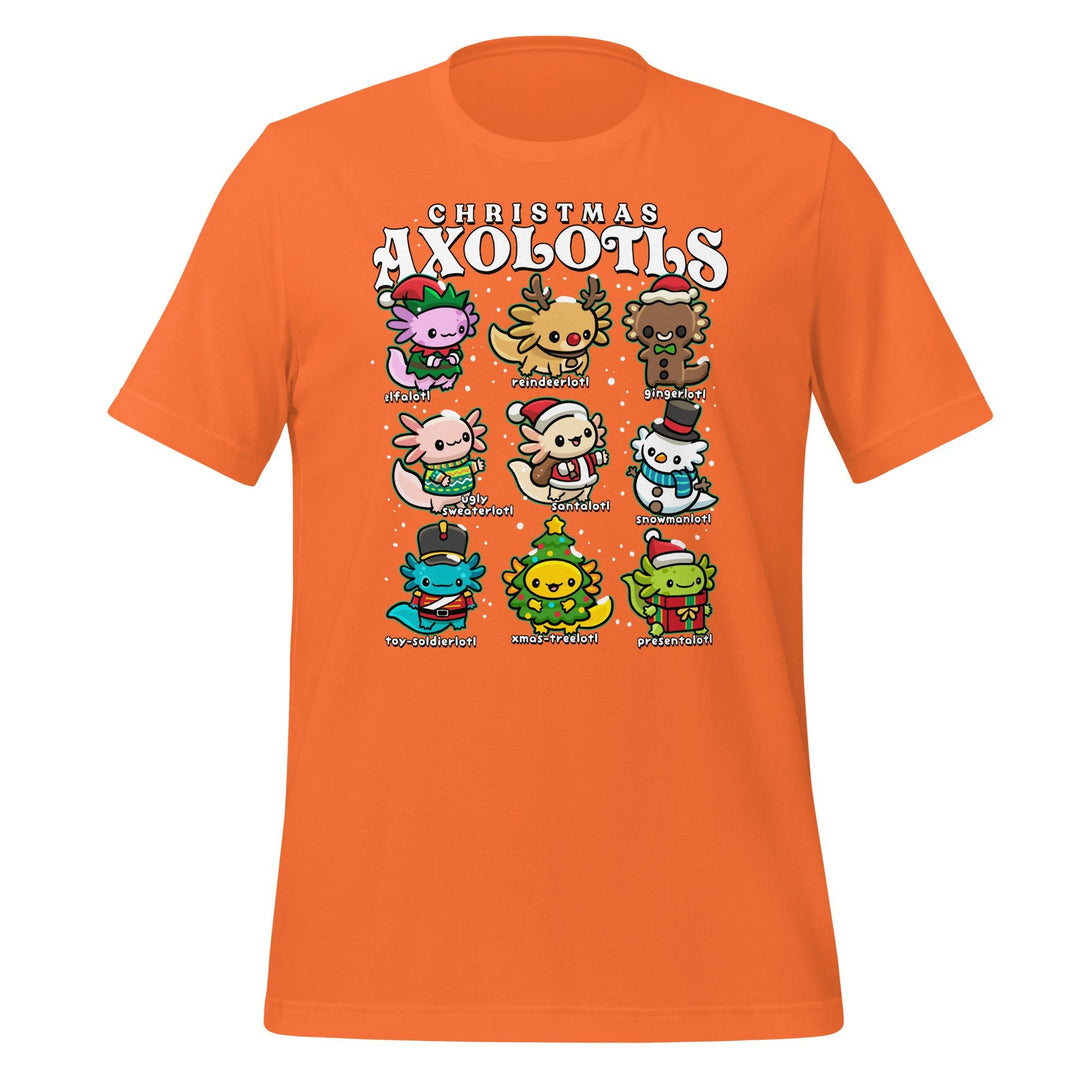 Christmas Axolotls T-shirt - GoshWow