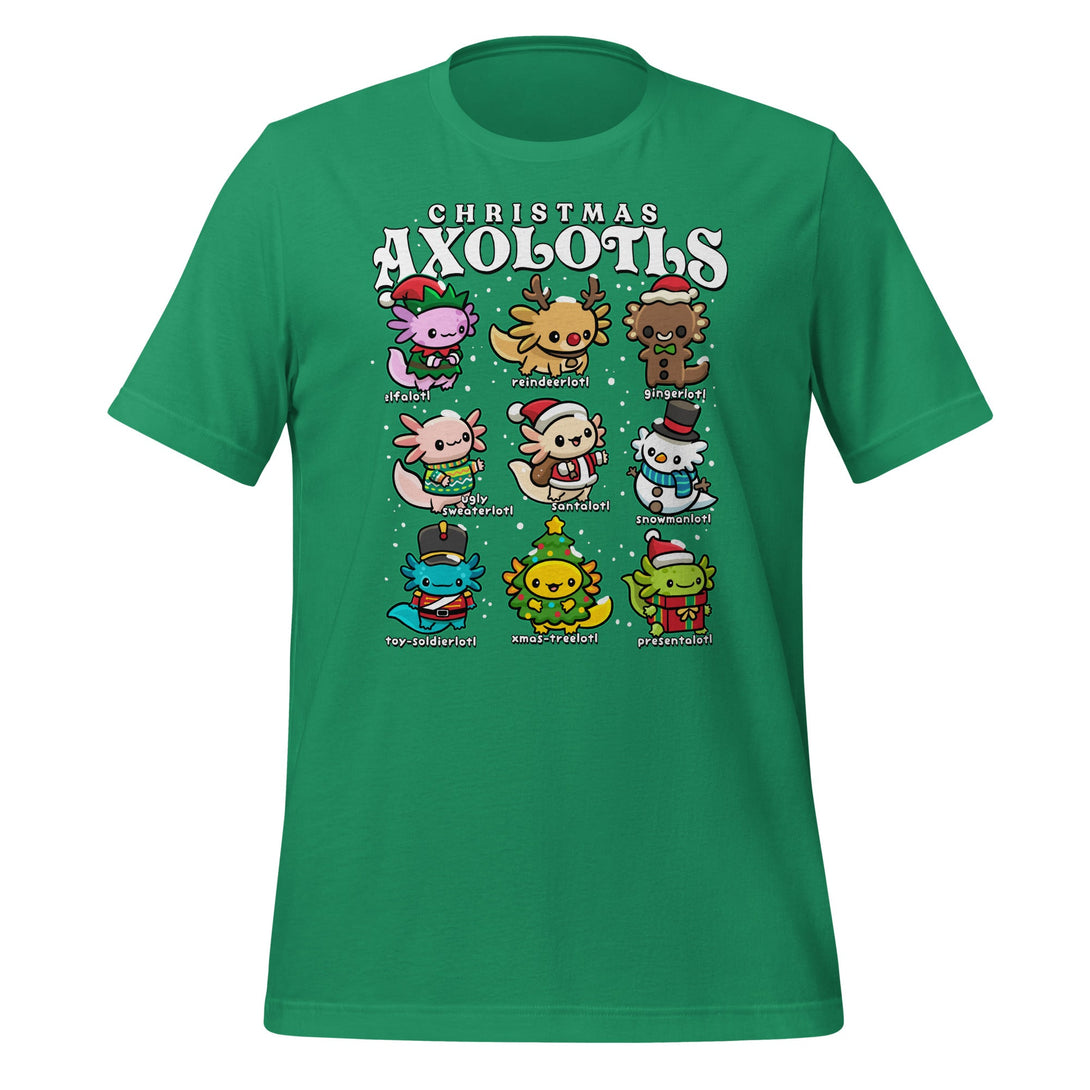 Christmas Axolotls T-shirt - GoshWow