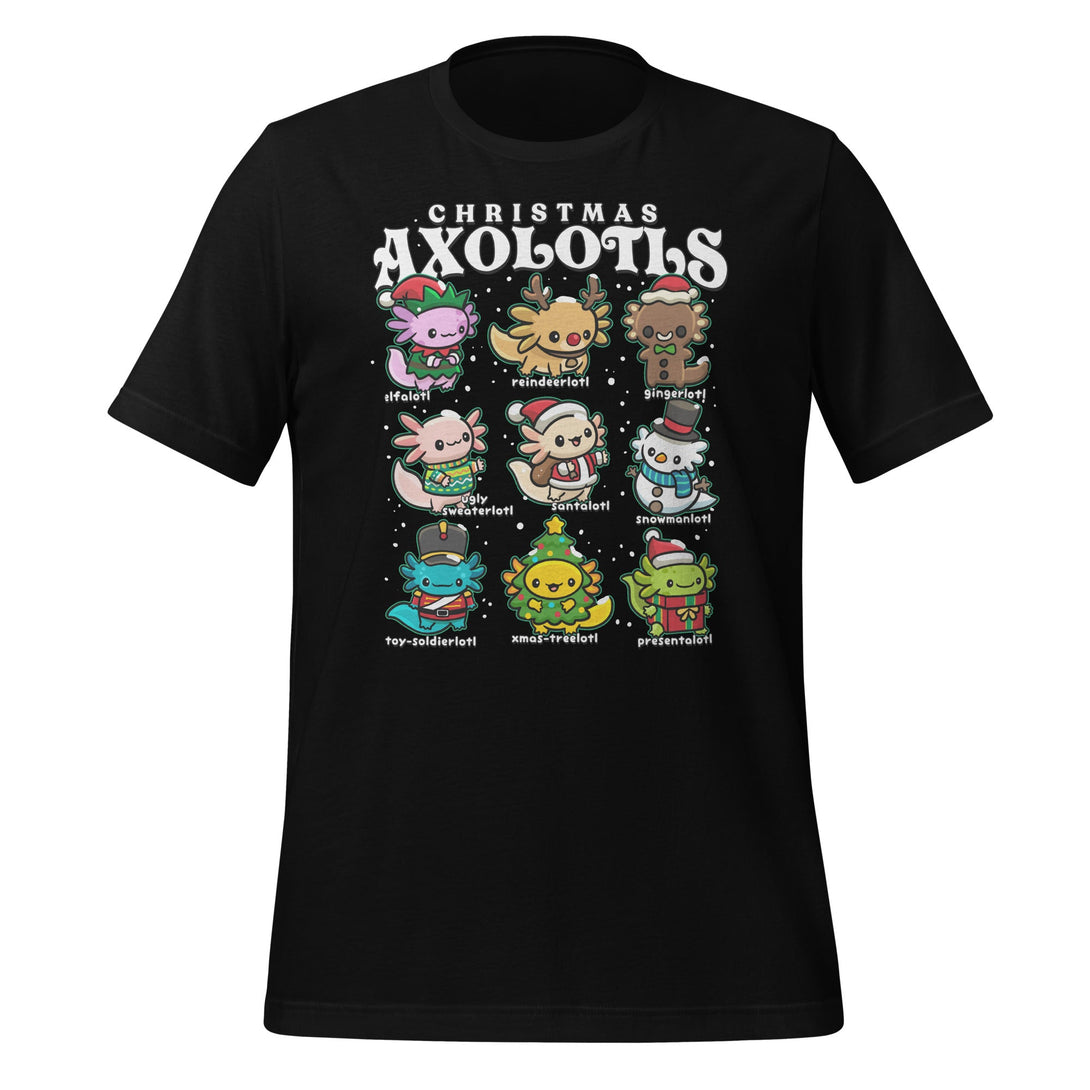 Christmas Axolotls T-shirt - GoshWow