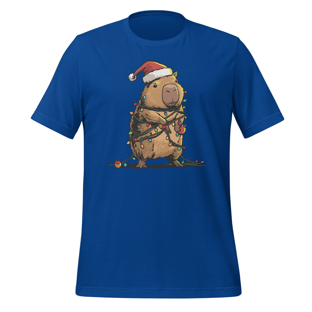 Christmas Capybara T-shirt - GoshWow