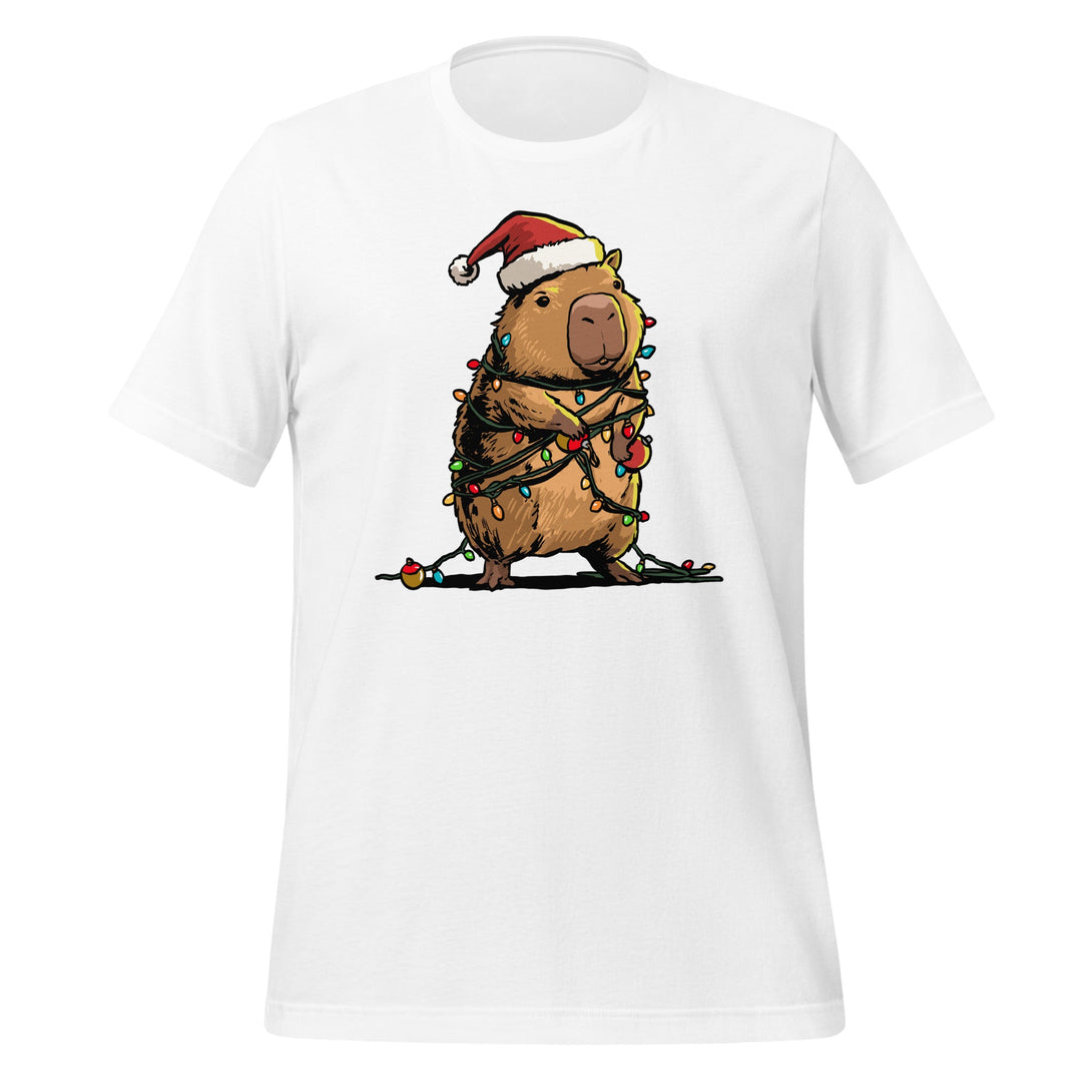 Christmas Capybara T-shirt - GoshWow