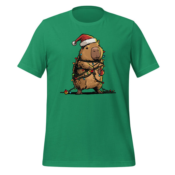 Christmas Capybara T-shirt - GoshWow