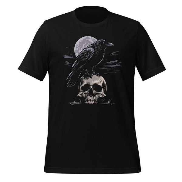 Crow & Skull T-shirt - GoshWow