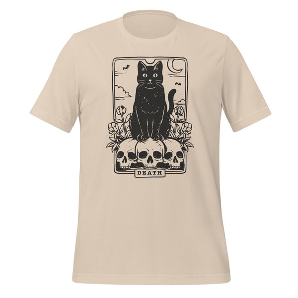 Death Tarot Cat T-shirt - GoshWow