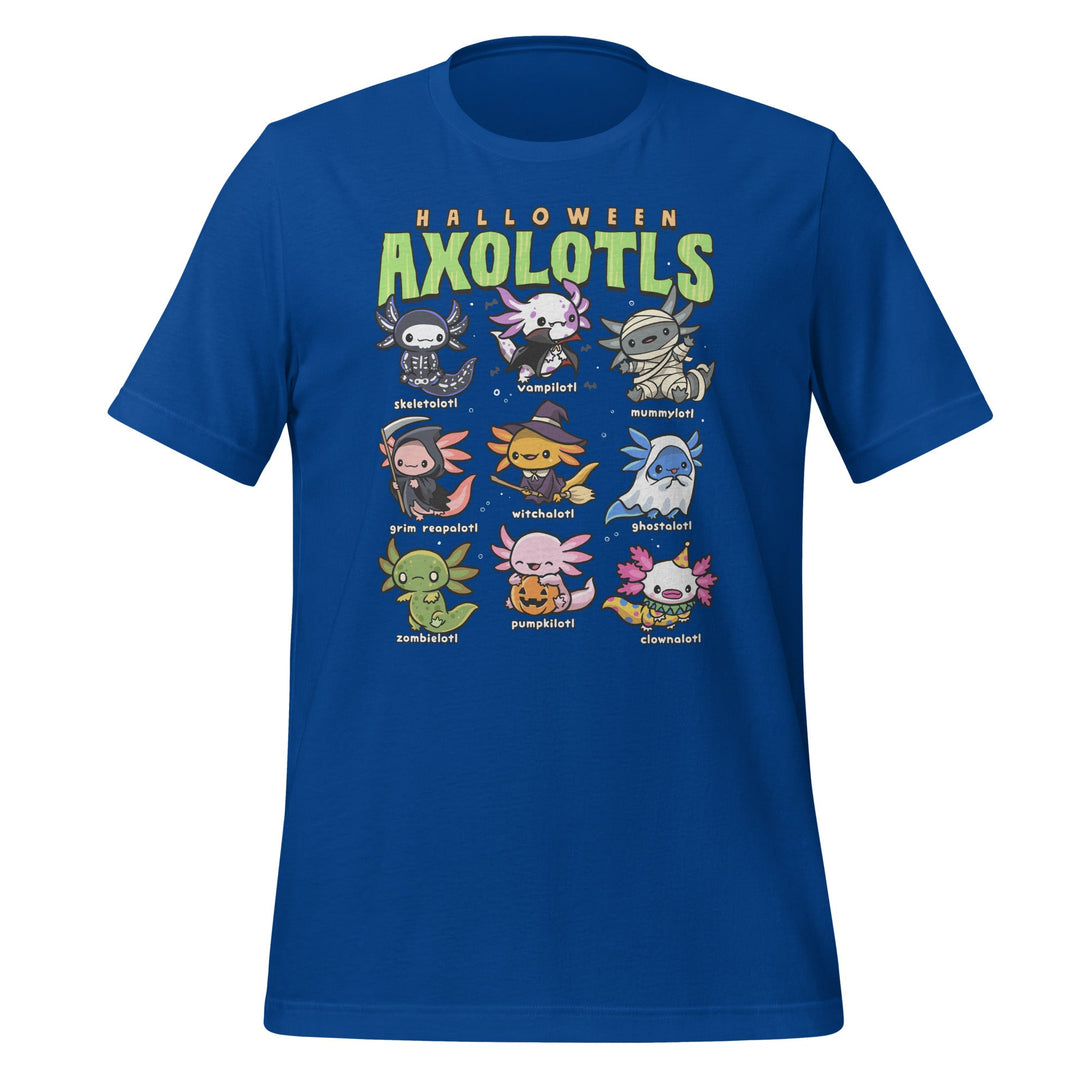 Halloween Axolotls T-shirt - GoshWow