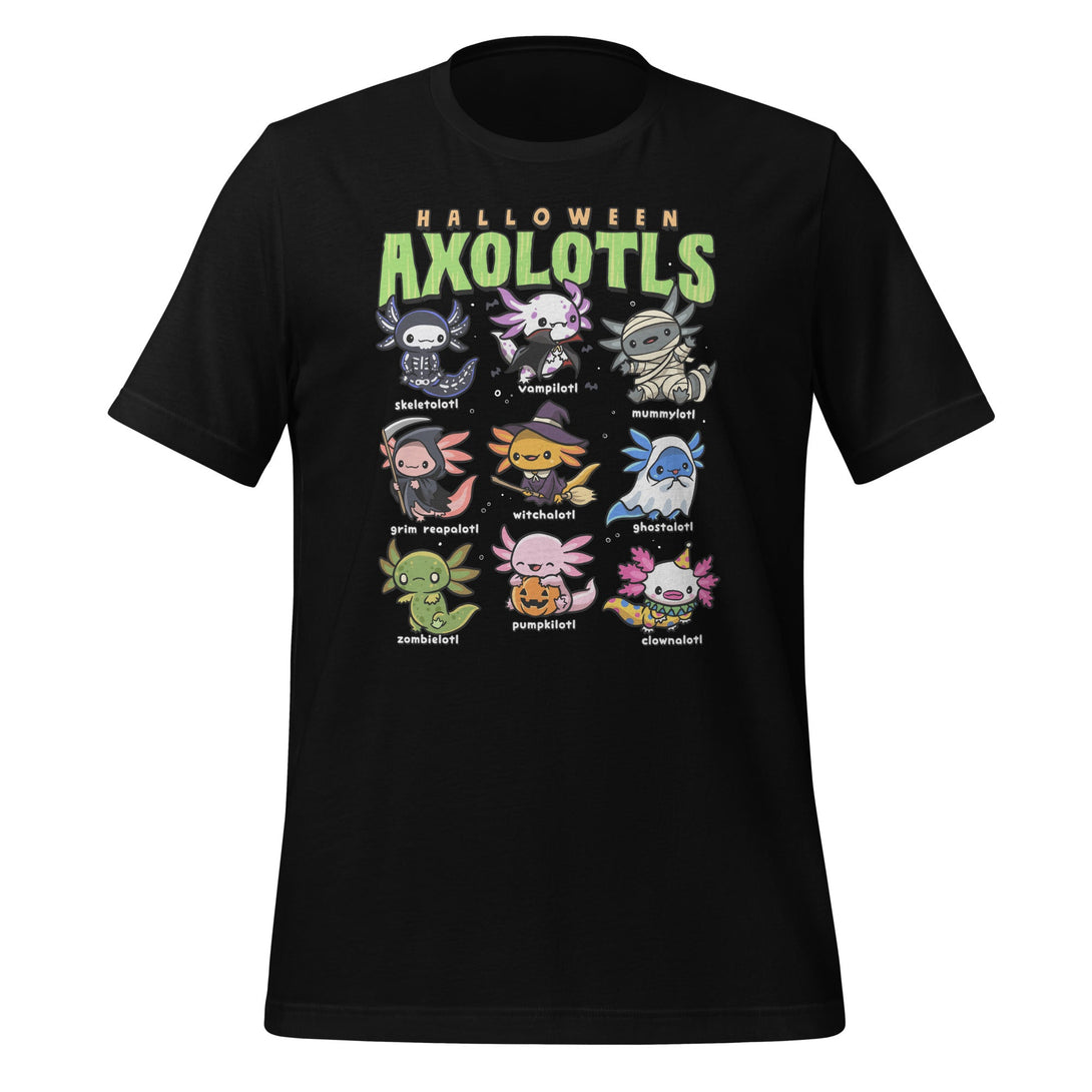 Halloween Axolotls T-shirt - GoshWow