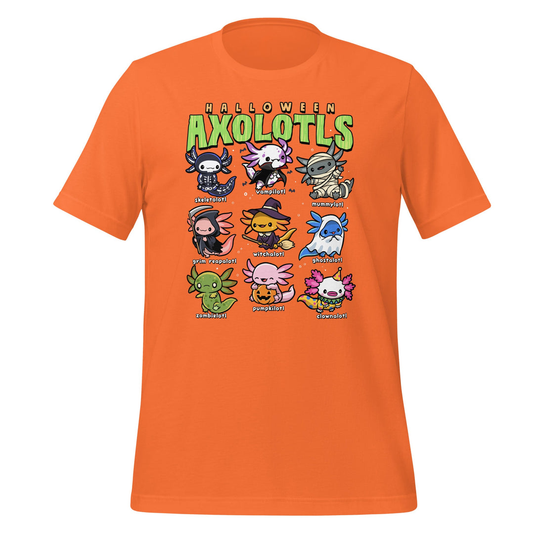 Halloween Axolotls T-shirt - GoshWow