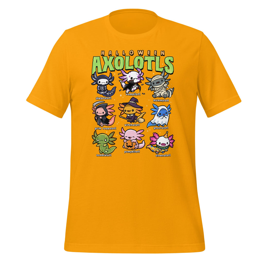 Halloween Axolotls T-shirt - GoshWow