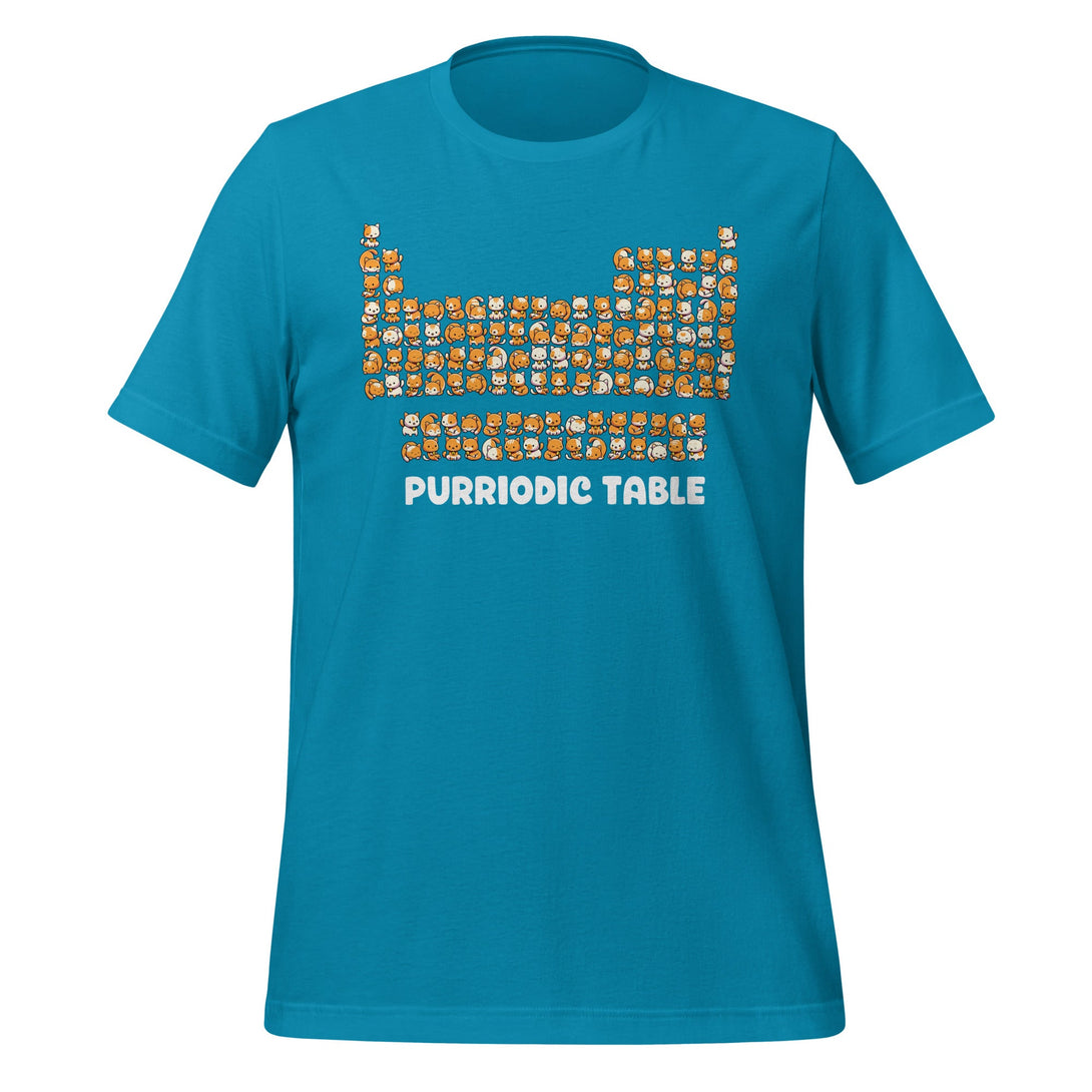 Purriodic Table T-shirt - GoshWow