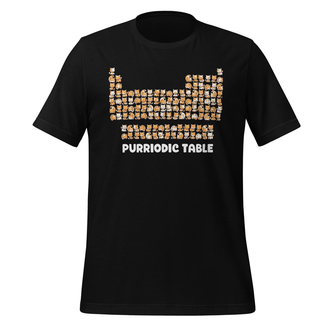 Purriodic Table T-shirt - GoshWow