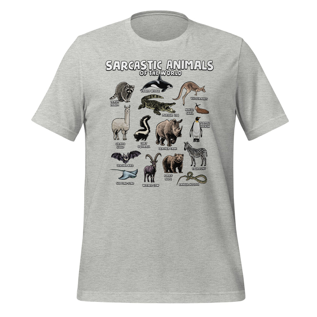 Sarcastic Animals of the World T-shirt - GoshWow