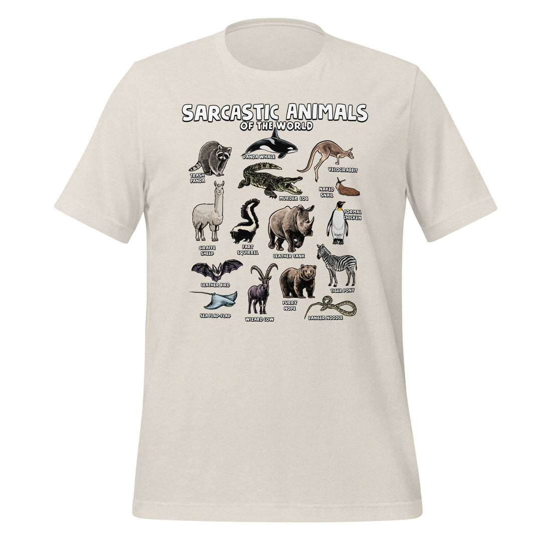 Sarcastic Animals of the World T-shirt - GoshWow