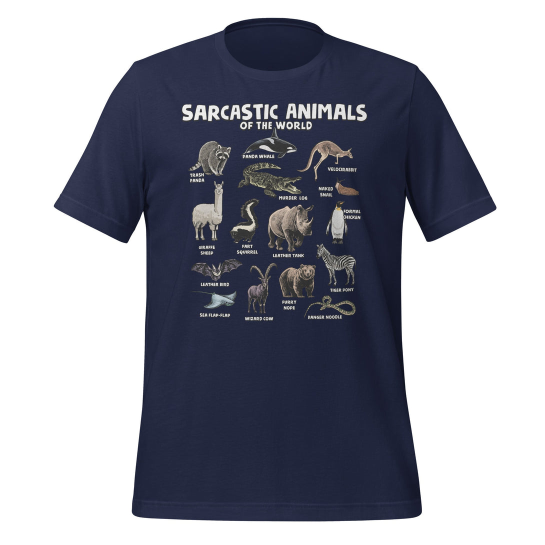 Sarcastic Animals of the World T-shirt - GoshWow