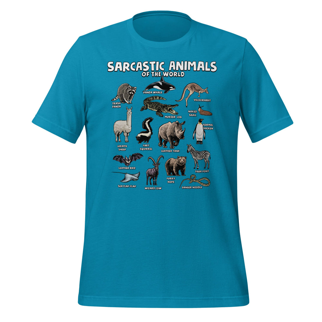 Sarcastic Animals of the World T-shirt - GoshWow