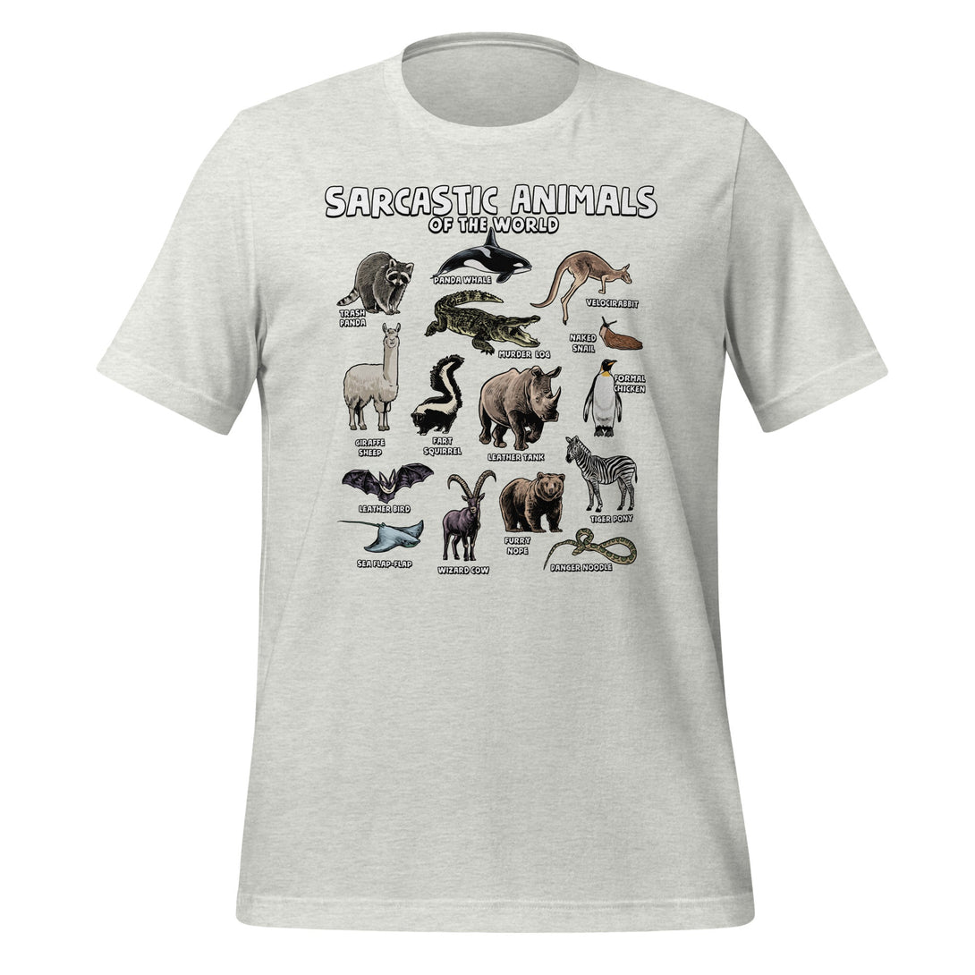 Sarcastic Animals of the World T-shirt - GoshWow