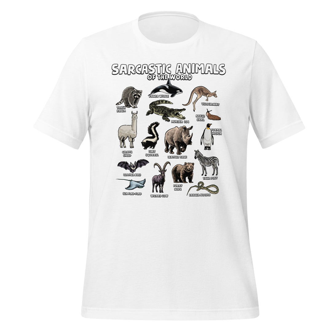 Sarcastic Animals of the World T-shirt - GoshWow