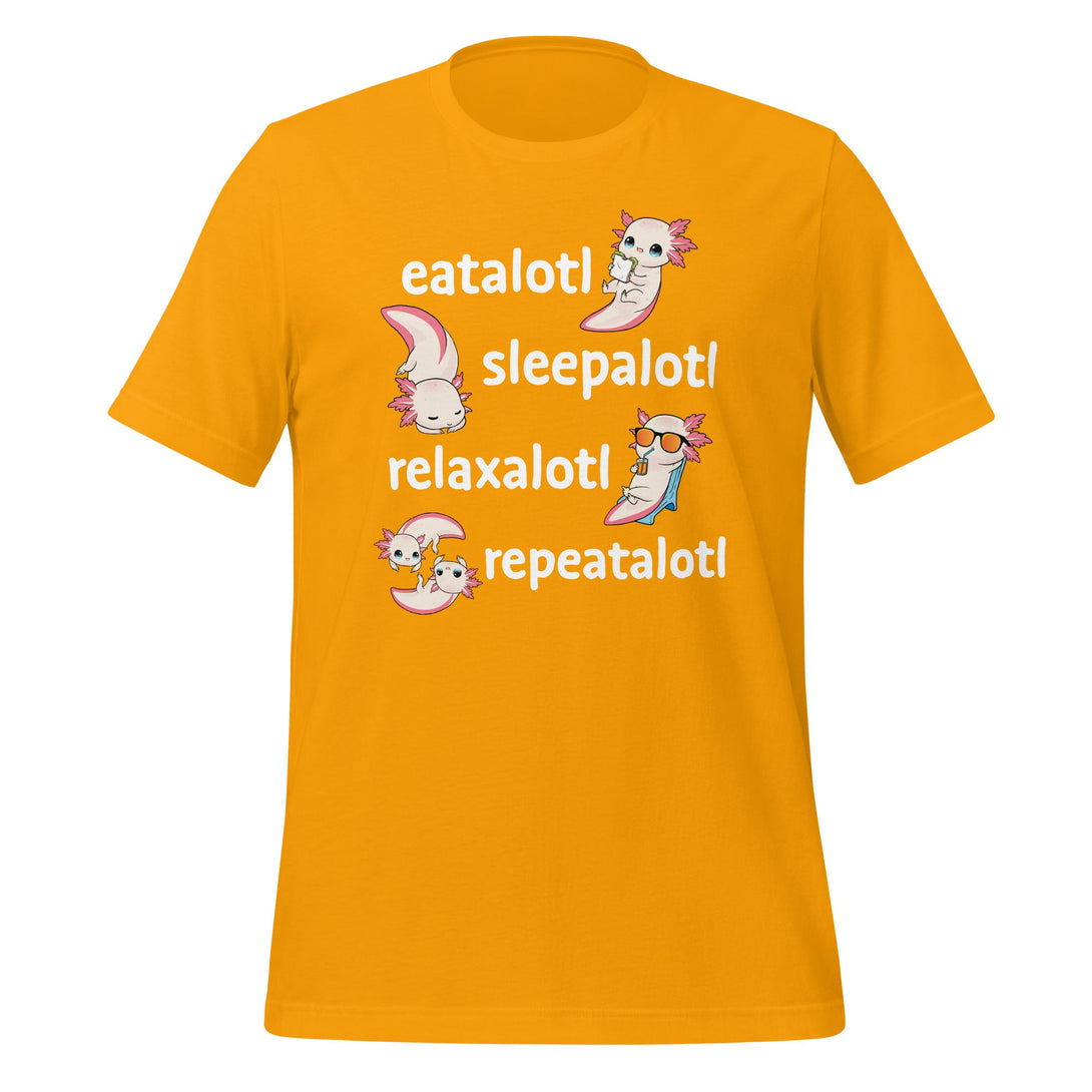 Simple Life of an Axolotl T-shirt - GoshWow