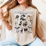 sarcastic animals of the world funny animal chart shirt