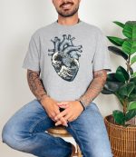 Kanagawa Wave Heart Shirt