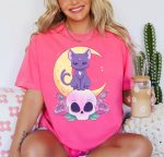 Pastel Goth Cat Shirt