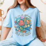 we all swim together shirt cute sea creatures school design